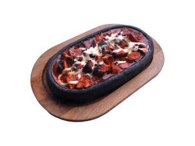 Kiremitte Kaşarlı Mantarlı Tavuk | 350,00